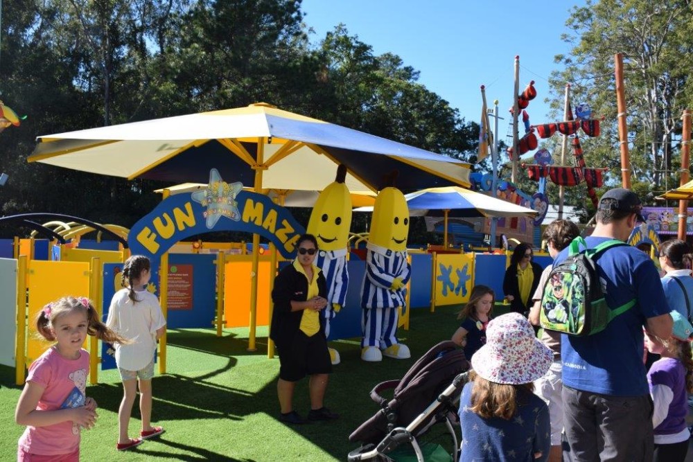 ABC characters can pop up anytime in ABC Kids World!