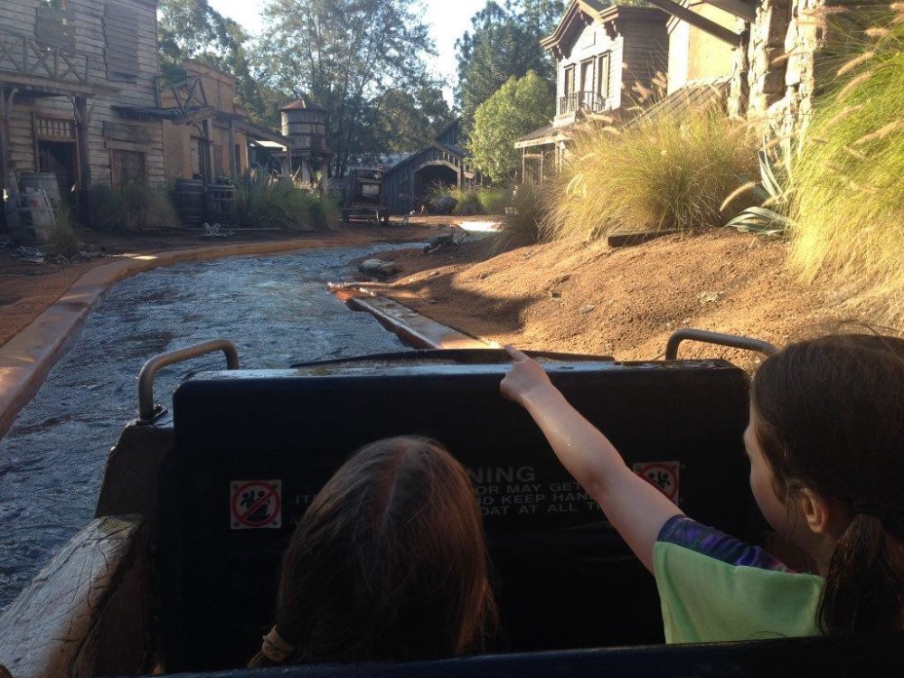 It's lots of fun floating through a Wild-West scene!