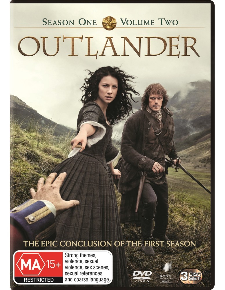 Outlander S1 V2 DVD cover