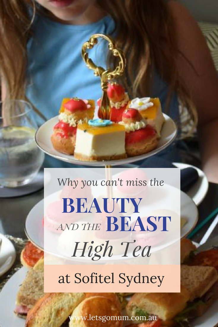 Sofitel Sydney Beauty and the Beast High Tea Let's go MumLet's go Mum