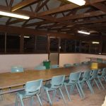 The dining room