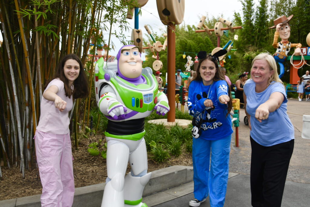 Character meet and greets at Disney's Hollywood Studio - Buzz Lightyear