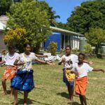 Islander children dancing