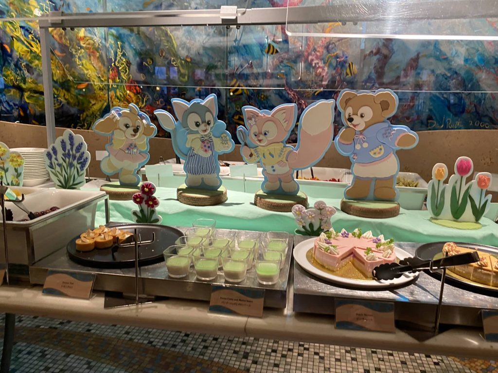 The DisneySea Oceano buffet desserts