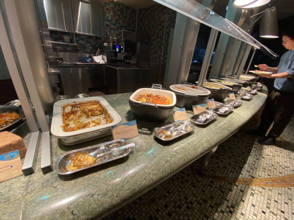 The DisneySea Oceano buffet