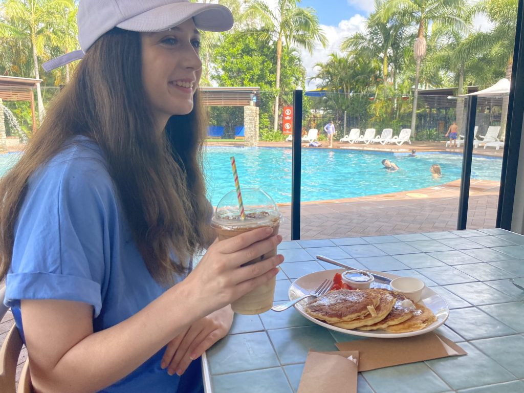Breakfast at Nibbles Cafe