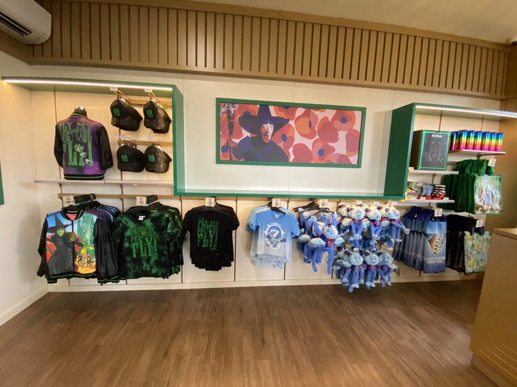 The Wizard Of Oz gift shop Wicked Witch merchandise
