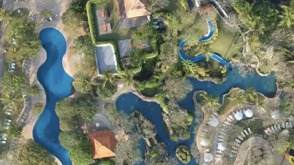 The Grand Hyatt Bali swimming pools