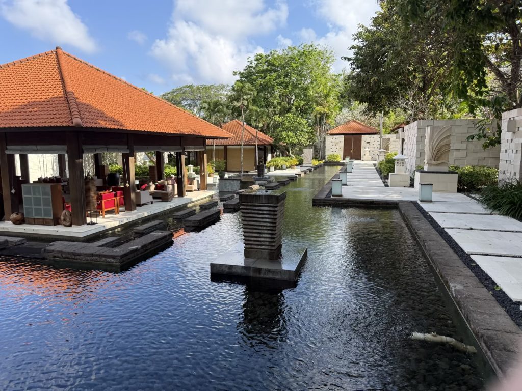 The beautiful Grand Hyatt Bali Kriya Spa