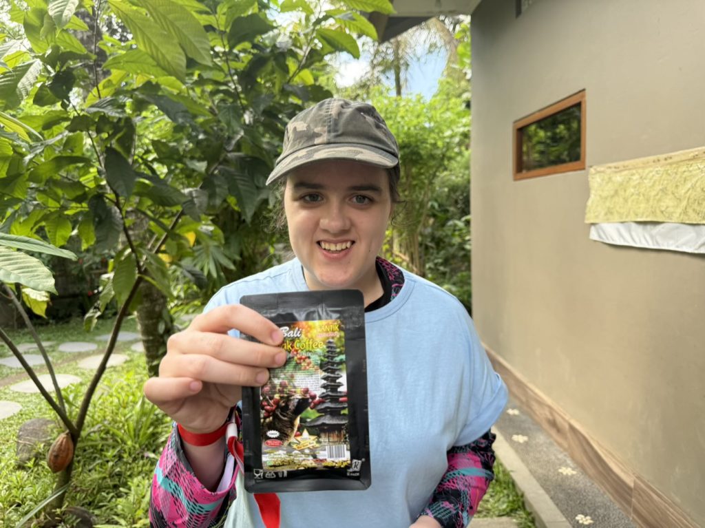 We bought some Kopi Luwak coffee to take home