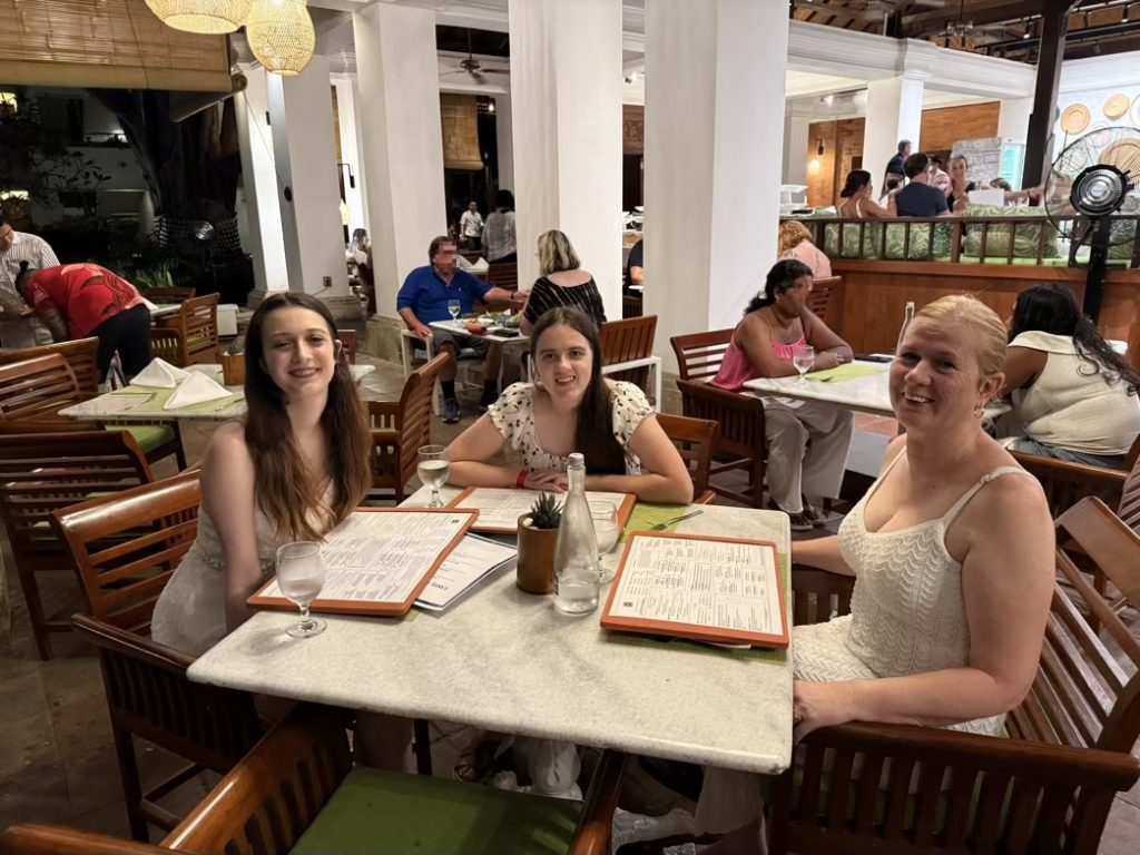 Dinner at the Watercourt Restaurant
