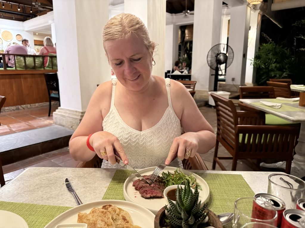 The Grand Hyatt Bali Watercourt restaurant