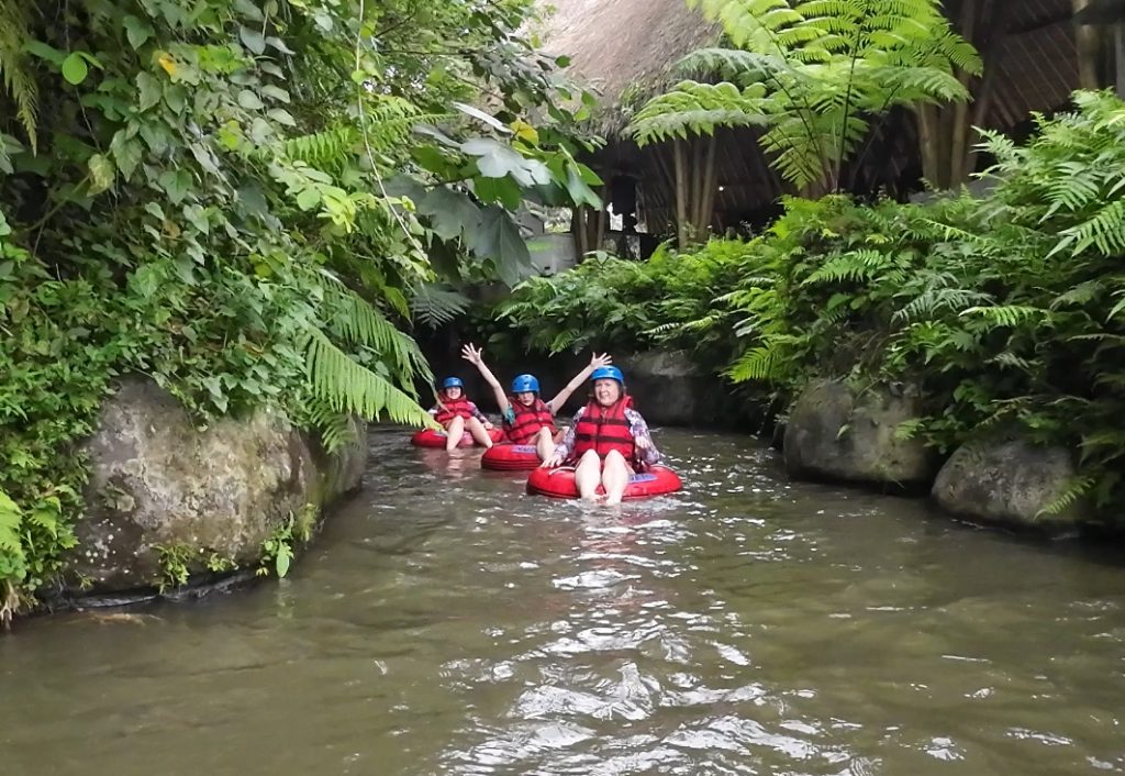 Cave tubing in Ubud was so much fun!