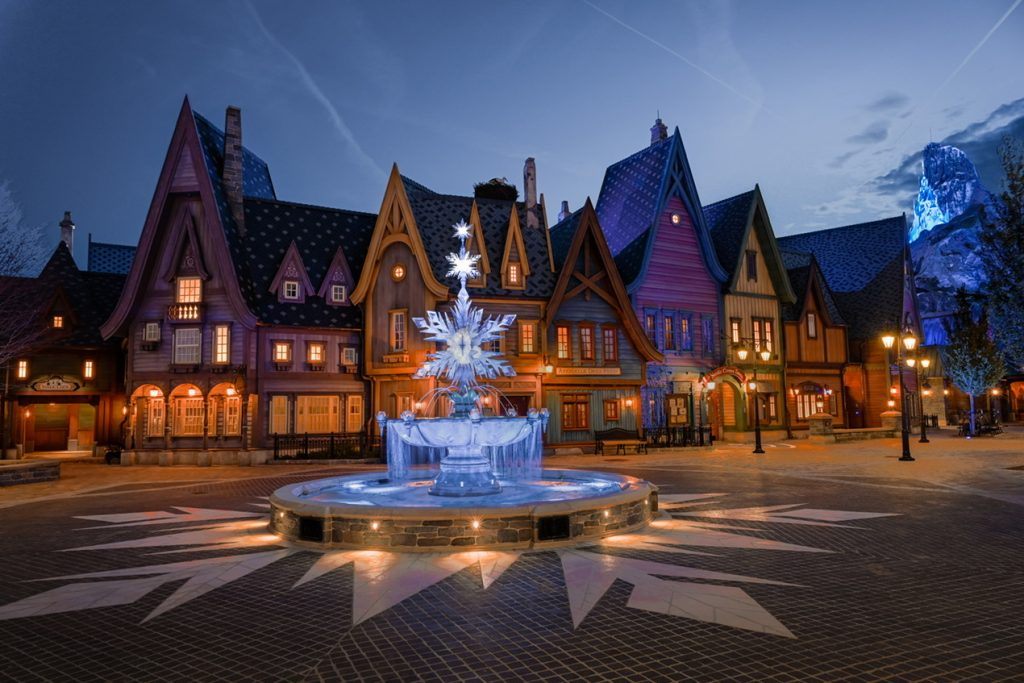 Arendelle at World of Disney in Disneyland Paris Disney Adventure Park. Photo source: Disneyland Paris.