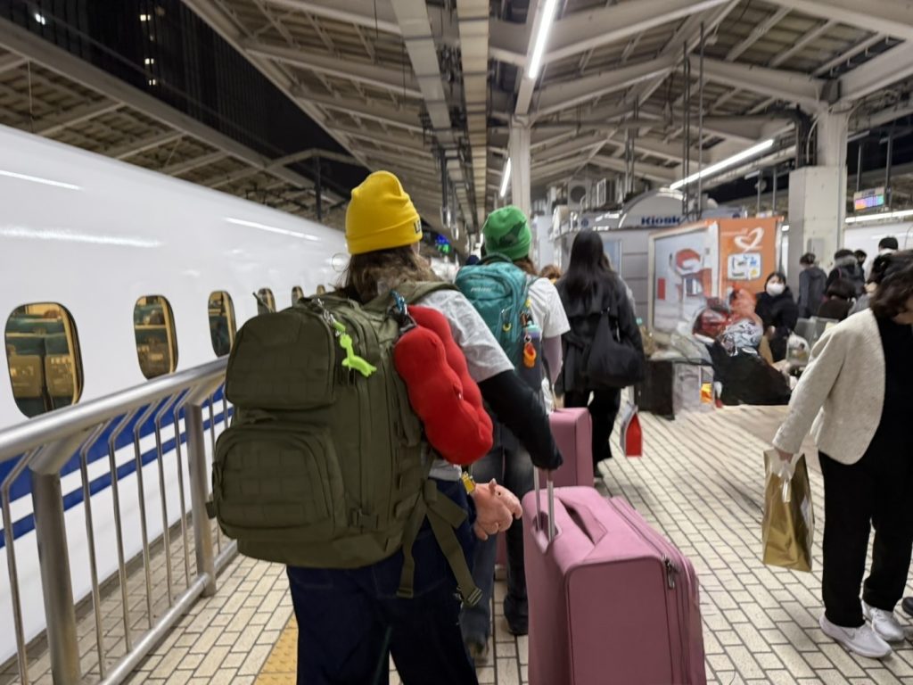 Shinkansen luggage guide