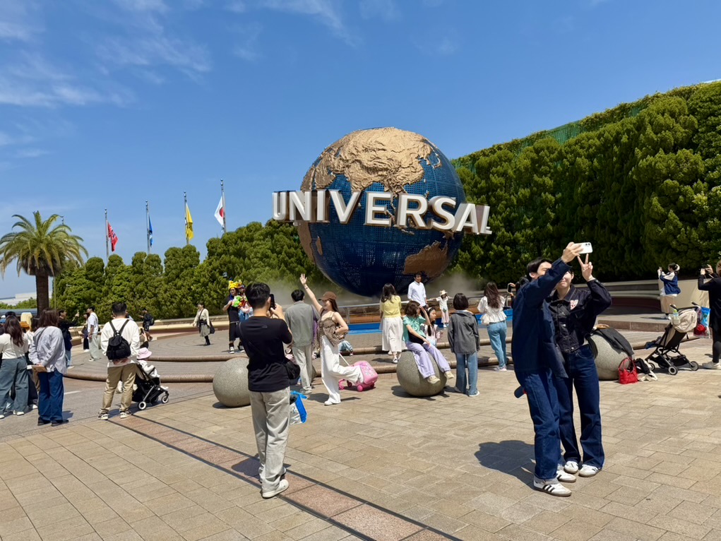 Universal Studios Japan globe