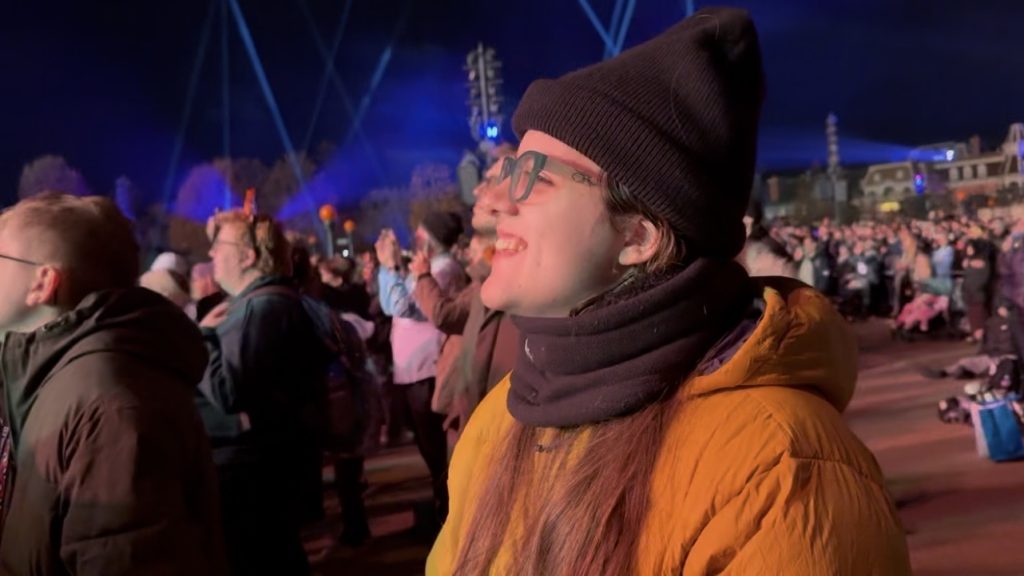 The night show disability area has a wonderful view