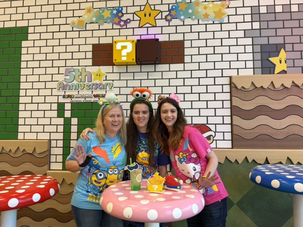 We dropped into the Mario Cafe & Store for some fun pancakes
