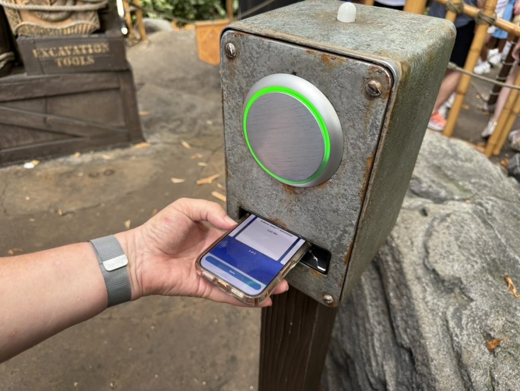 The Disneyland DAS Pass is now digital and is used with the Disneyland App