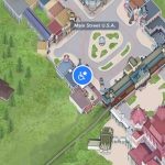 Paris Disneyland Guest Services location map